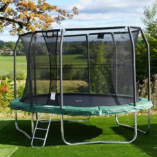 Montere ny Trampoline JumpKing Oval Combo 2,7 x 4,0m
