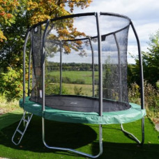 Montere ny Trampoline JumpKing Oval Combo 2,4 x 3,4m
